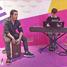 Sun Arcade Marimba Piano Shopping Mall Music Performance